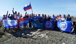 Около 40 профсоюзных активистов предприятий и организаций Сахалинской области покорили свою новую, пятую, вершину!&nbsp;